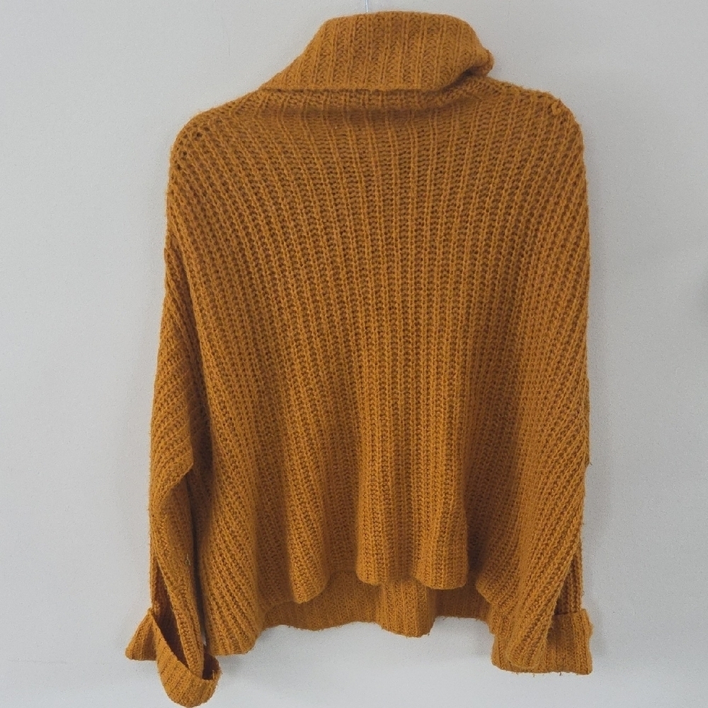 Leith Mustard Knit Sweater - Picture 3 of 4